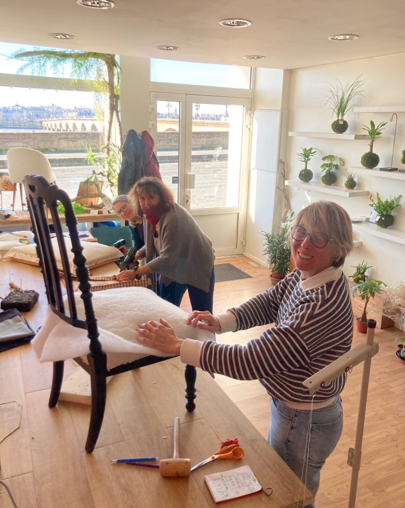 Cours de tapisserie (3h30, projet libre)